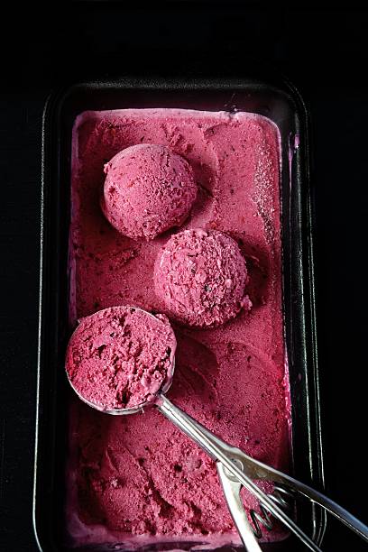 istock Homemade Summer Fruits Ice Cream 579756616