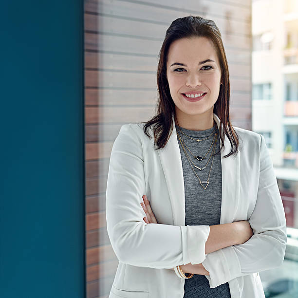 istock She’s found total fulfillment in her career 579756820