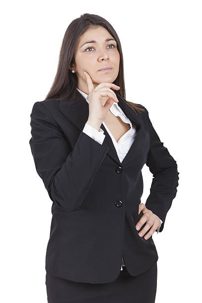 istock Businesswoman thinking 579762220
