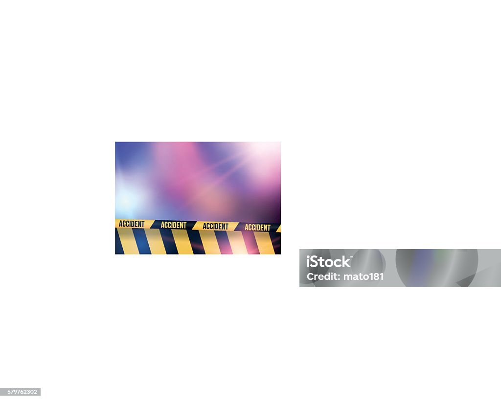Emergency Background Simple Emergency Background Template With Empty Space For Your Design Vector ...