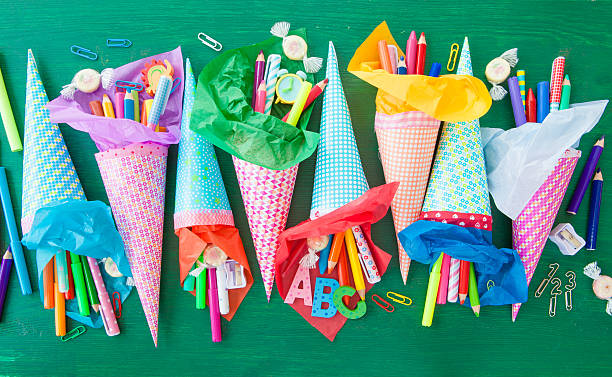 istock Background for the first day of school 579763326