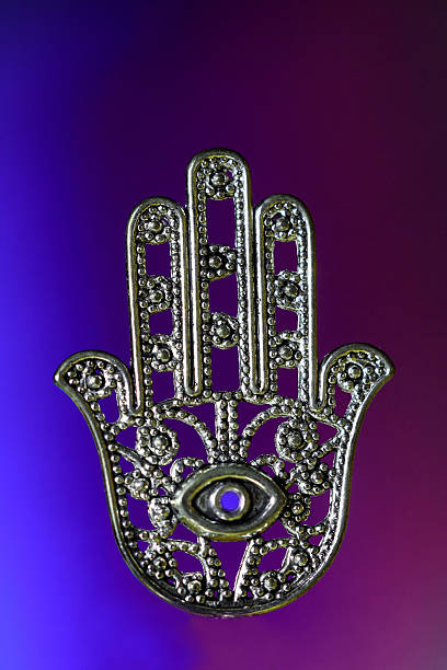 istock Hand of Fatima or Hamsa with eye 579766118