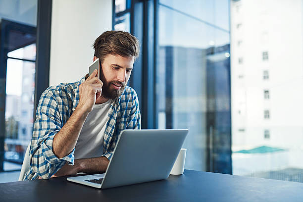 istock On call and busy sealing a successful deal 579766852