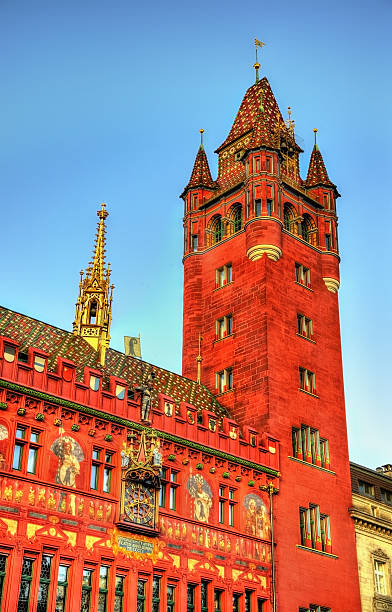 istock Rathaus, Basel Town Hall - Switzerland 579768838