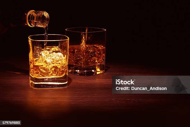 Single Malt Whiskey Stock Photo - Download Image Now - Whiskey, Irish Culture, Pouring