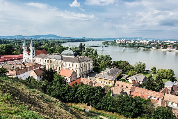 istock View from Esztergom basilica, Saint Ignatius church 579770426