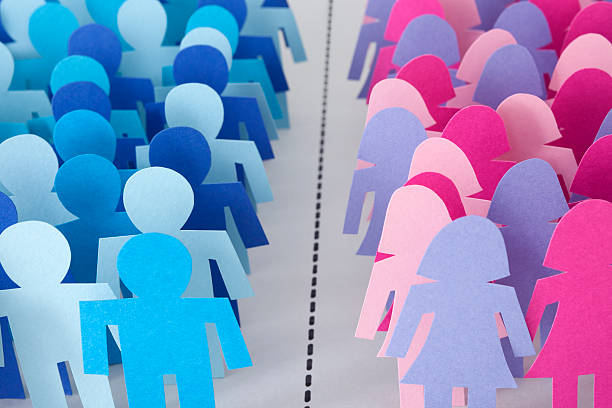 istock Divided men and women 579771568
