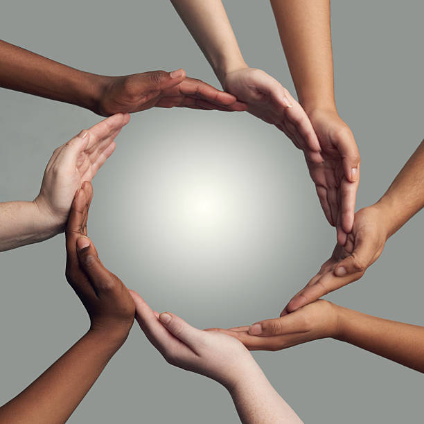 istock Coming together to form one 579772704