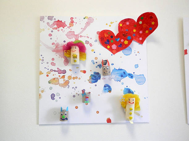 istock Children painting board 579773644