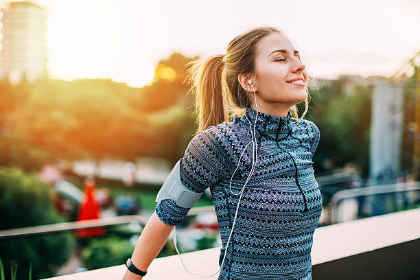 istock Exercising and enjoying the morning sun 579773834