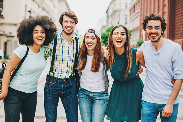 istock Cheerful group of friends 579774164
