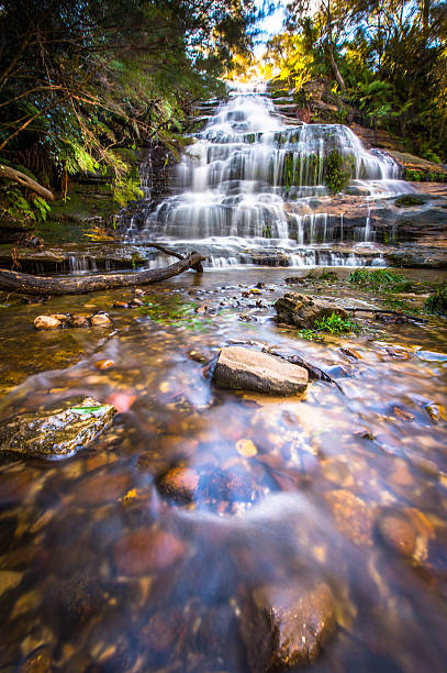 Waterfall in Blue mountains national park