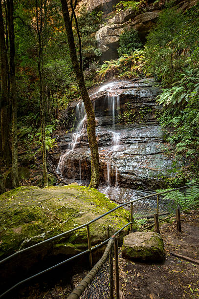 istock Waterfall in Blue mountains national park 579777772