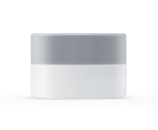 istock Blank Cosmetic Container for Cream, Powder isolated on White background 579779260