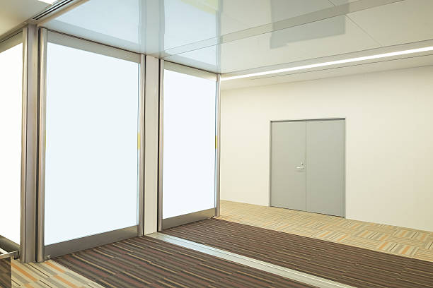 istock Blank Billboard in the airport 580092088
