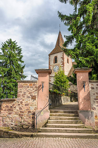 istock Hunawihr in Alsace Church 580097258