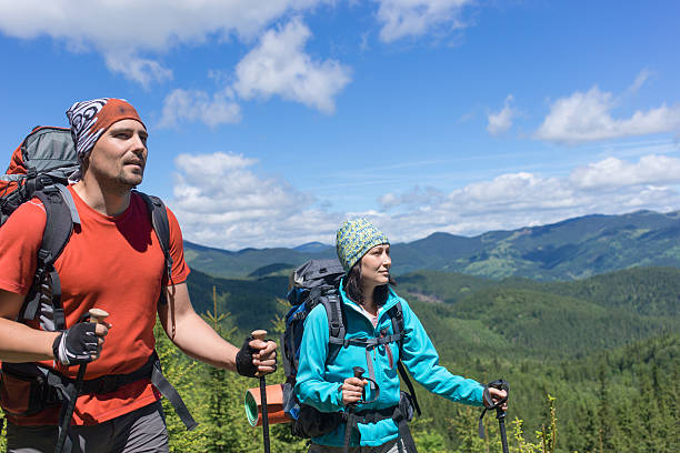 istock Hiking in the mountains in the summer . 580101214