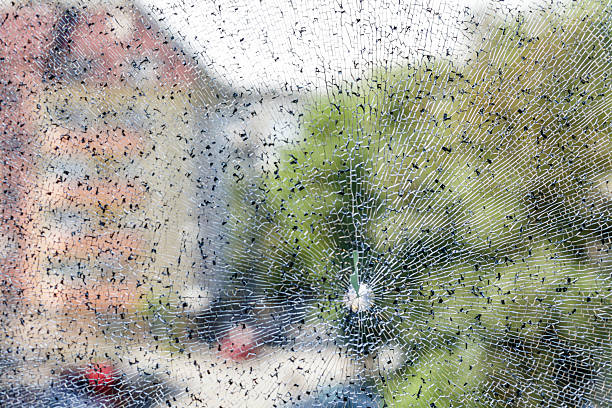istock Glass After Being Shot 580103994