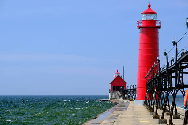 istock Grand Haven South Pierhead Inner Light, built in 1905 580107154