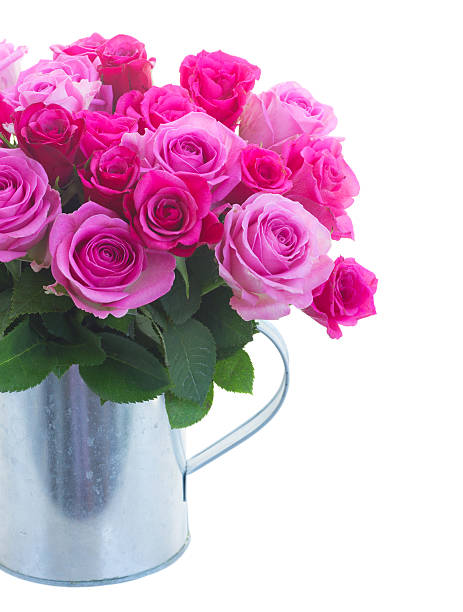 istock bouquet of fresh pink roses 580108128