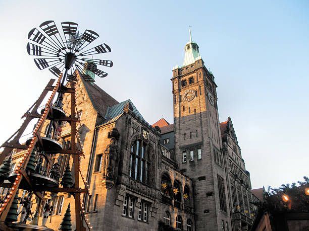 At the Christmas market in Chemnitz