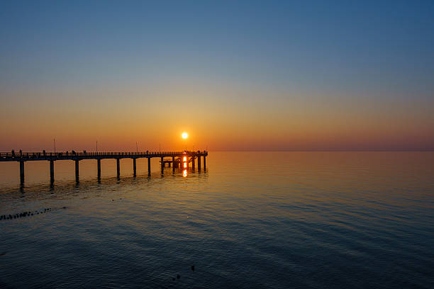 istock Sunset on Baltic sea coast 580111314