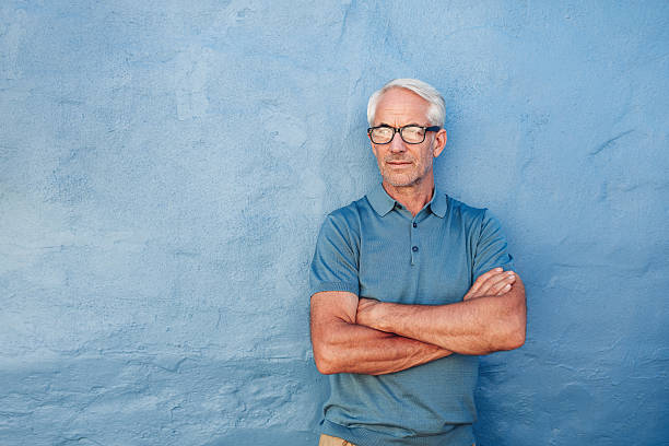 istock Handsome mature man wearing glasses 580113086