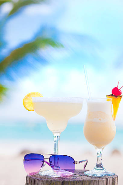 remote tropical beaches and countries. travel concept
