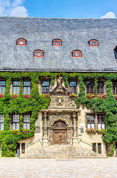 istock City hall in Quedlinburg, Germany 580117370