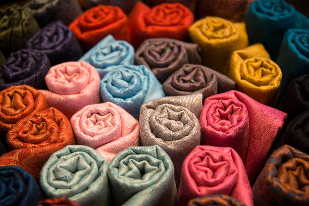 istock Colorful Scarves 580119646