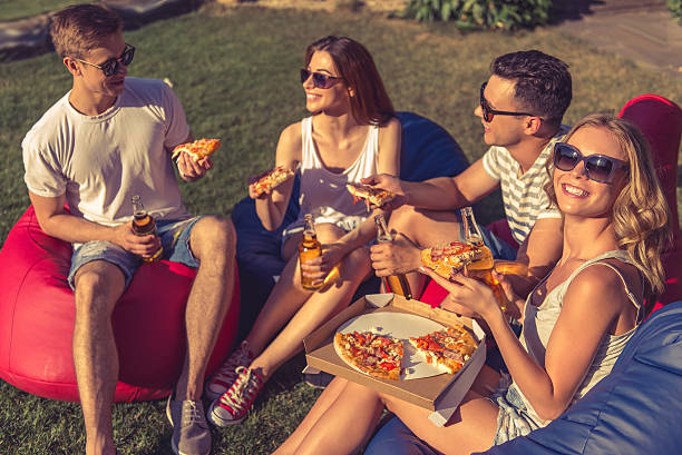 istock Young people resting outdoors 580122032