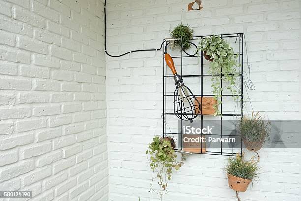 White Wall Stock Photo - Download Image Now - Art, Art And Craft, Brick