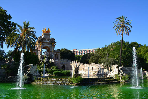 istock Fountain in Parc de la Ciutadella, Barcelona - Spain 580124334