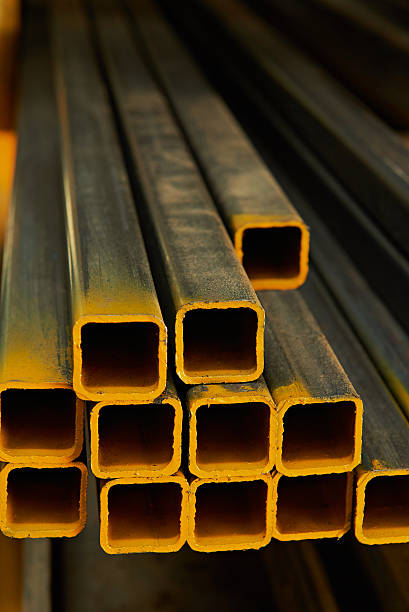 istock yellow metal tubes 580125840