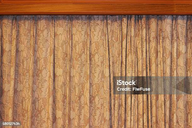 Curtain Is Homedecoration For Swank Stock Photo - Download Image Now - Curtain, Decoration, Door