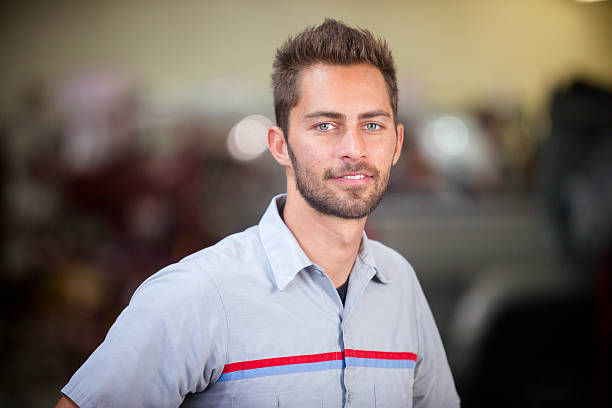 istock Auto Mechanic in Shop 580127788