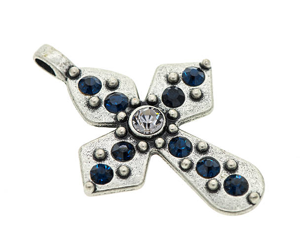 istock Jeweled Christian Cross 580131948