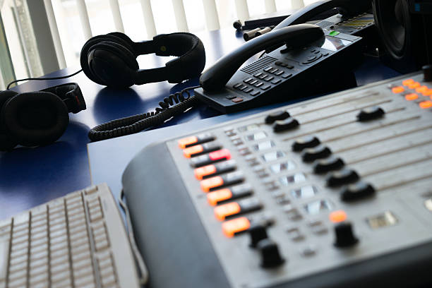 istock mixer at the radio station 580134746