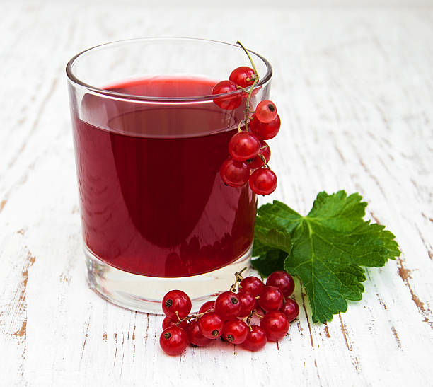 istock Glass of redcurrant lemonade 582259824