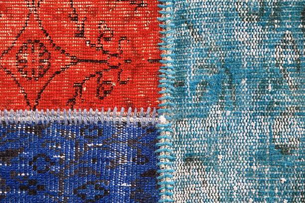 tapis faits à la main - footcloth photos et images de collection