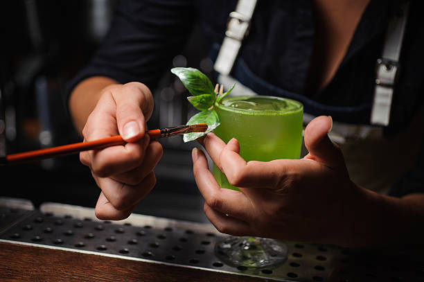 istock dusting cocktail drink with food color 582267128