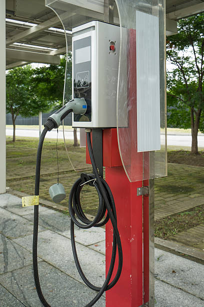 istock electric car charging stations 582269336