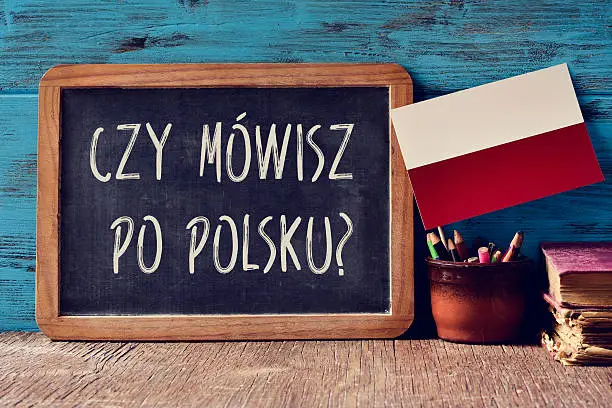 Photo of question do you speak Polish? written in Polish