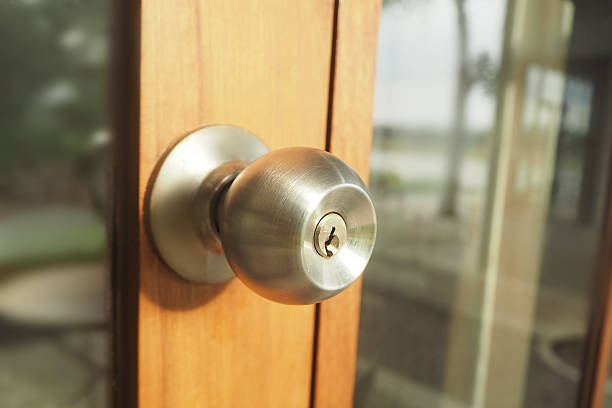 istock Door Knob Open House 582273754