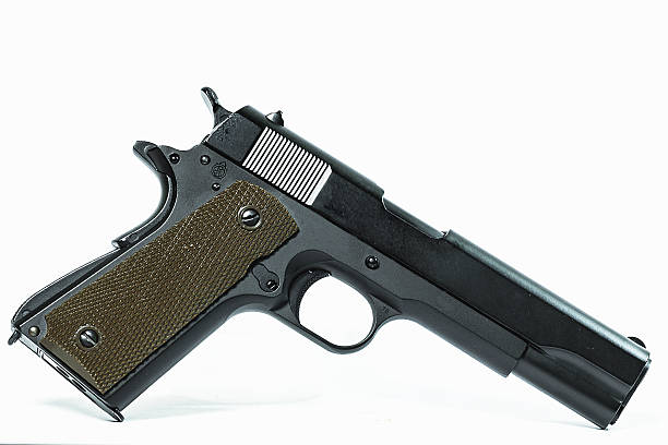istock Guns Magazine on white background. 582276160