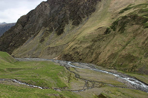 istock Mountains in kasbegi georgia 582280508