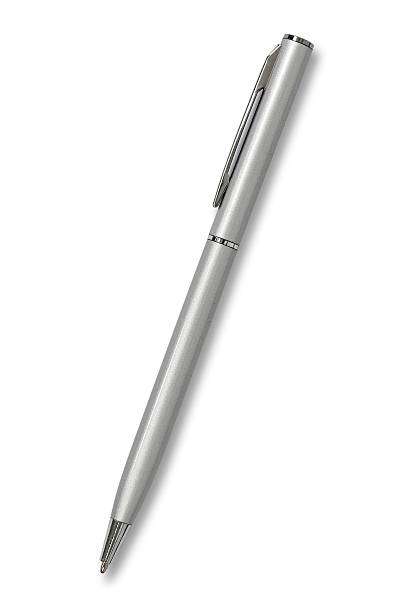 istock Ballpoint metal pen 582280966