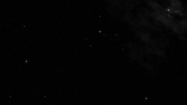 istock Natural real night sky stars background texture 582281574
