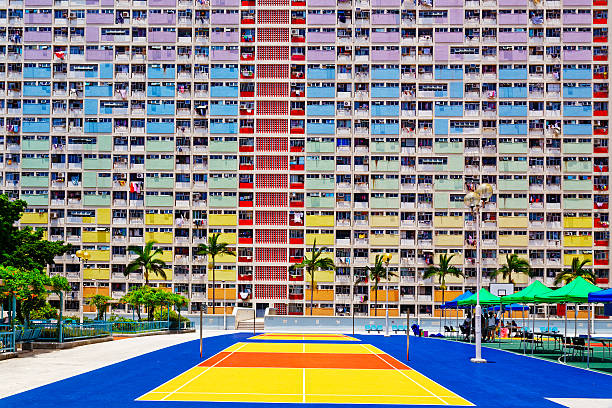 istock Hong Kong public housing apartment block 582283196