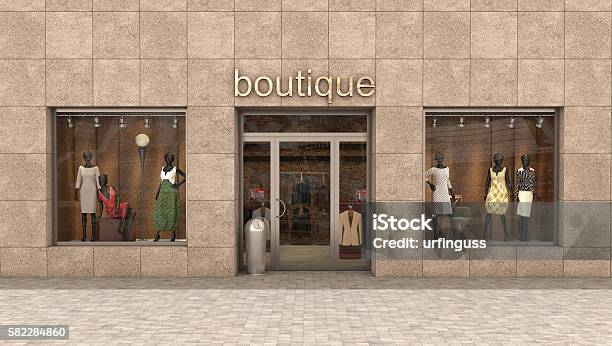 Store Exterior Stock Photo - Download Image Now - Store, Outdoors, Front View